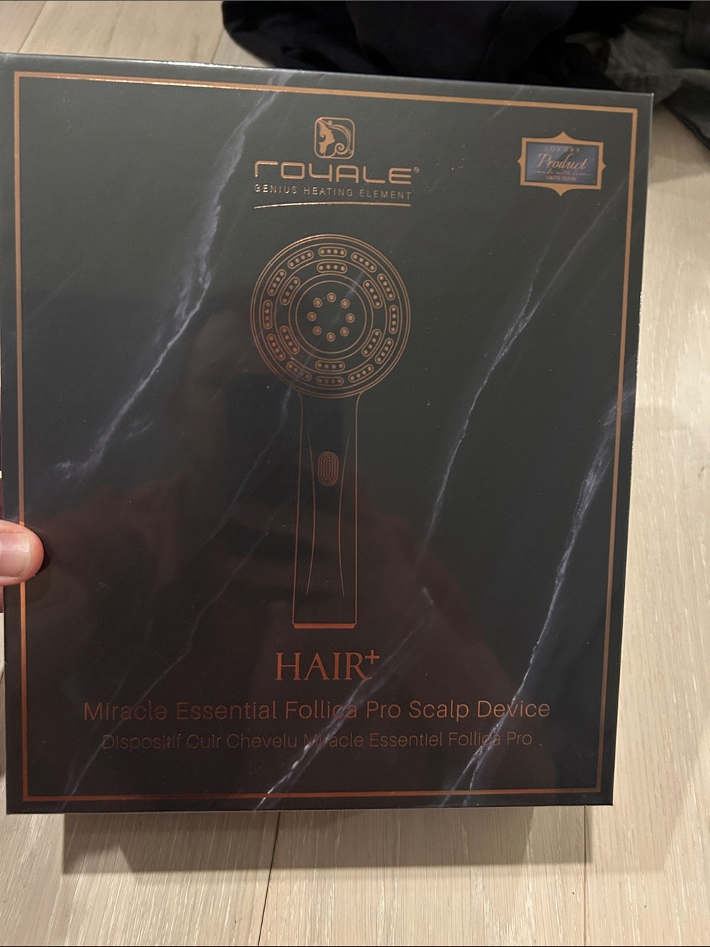 HAIR+ Miracle Essential Follicle Pro Scalp Device - Black